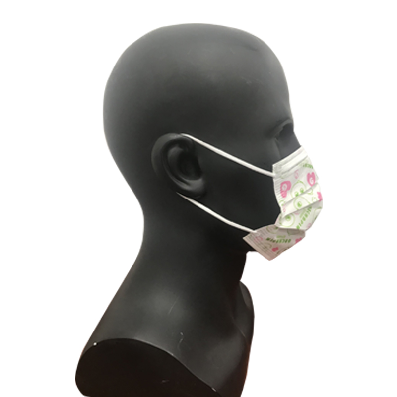 Cute 3D 3-Ply Disposable Children's Face Masks Breathable Protective Kids Masks with Cartoon Prints