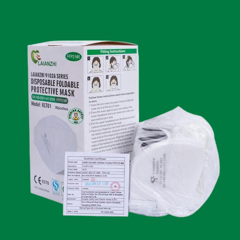 PPE FFP2 Disposable Respirator Face Mask Non Woven Dust Protection