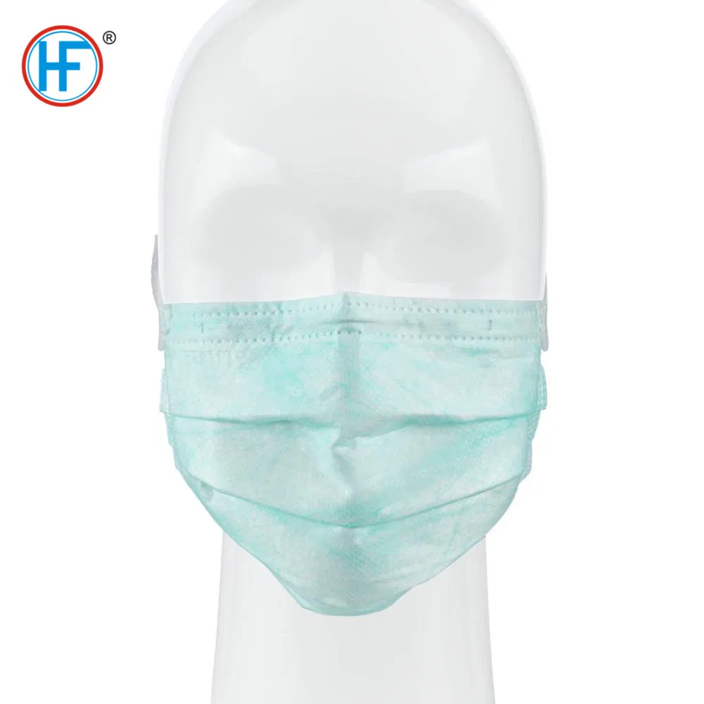 Mdr CE Approved Disposable Face Masks Breathable 3 Layer Facial Mask for Indoor Outdoor Daily Use Protective Face Mask