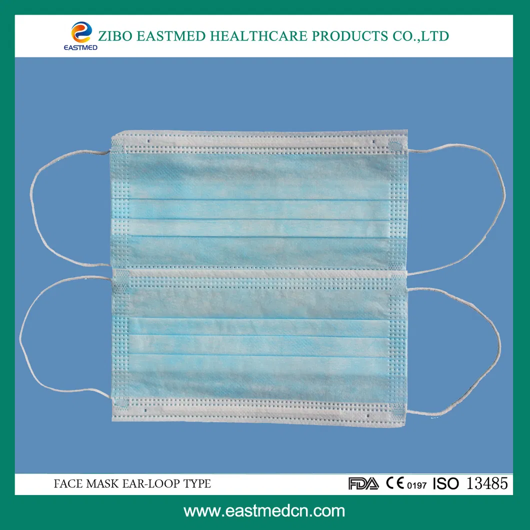 ISO Certified Disposable Protective Face Mask for Adults - China Origin