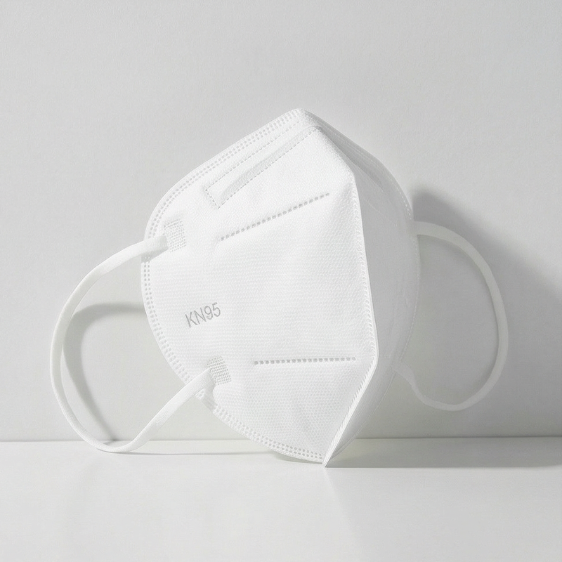 Disposable N95 Respirator Mask with Meltblown Filtration