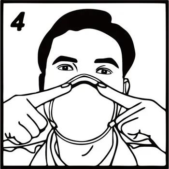 Niosh N95 Nose Cone Respirator 3D Breathing Space Cool Flow Valve Bulk Disposable Dust Mask