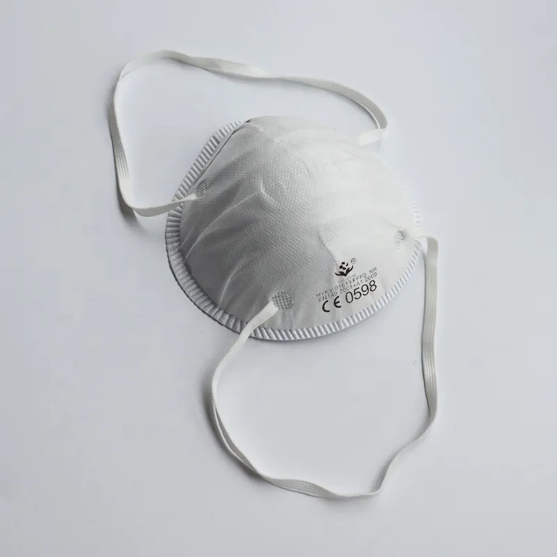 CE En149 Disposable Nonwoven Anti Pollution Cup-Shape Face Dust Mask Respirator with Valve
