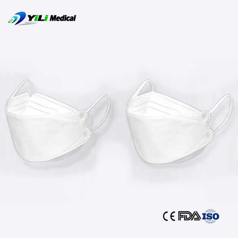 Fish Shaped Kf94 Mask of 4ply Disposable Protective Mask