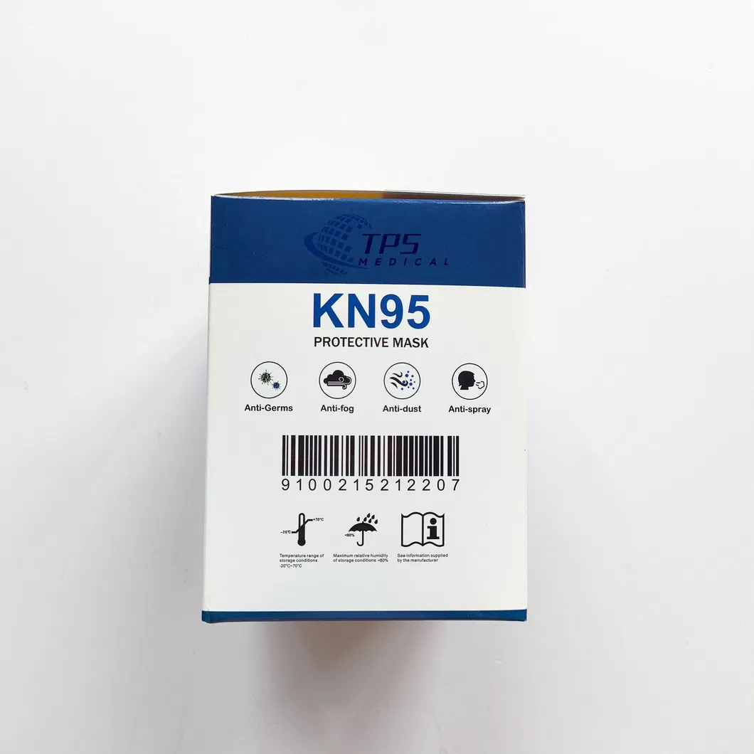 Protective Mask Face Masks Anti Dust Disposable Facemask White 6 Layer Protection 95% Filtration Efficiency