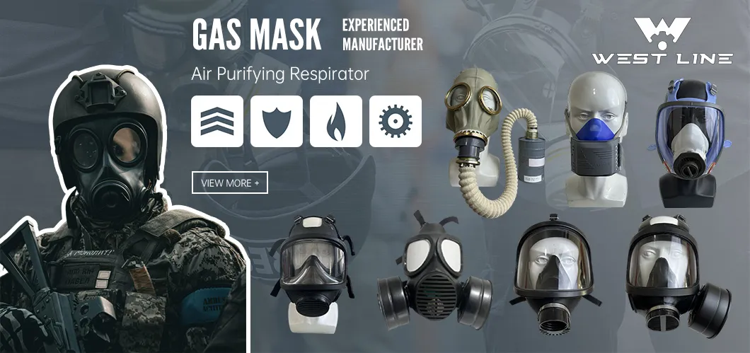 Variety of Gas Masks and Protective Gear