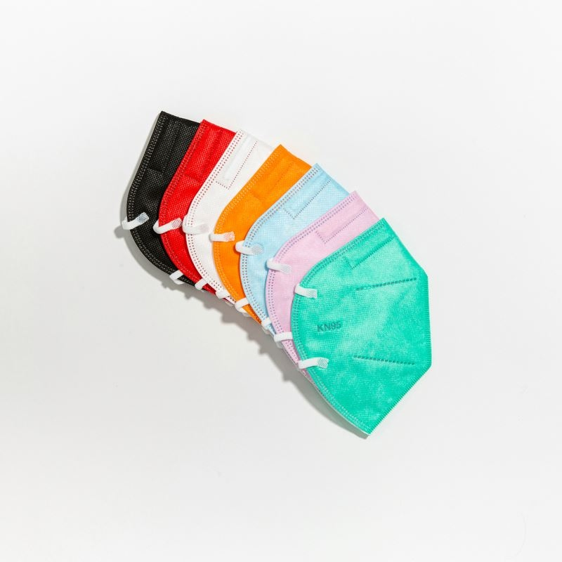Disposable Face Protective Mask KN95 Foldable Respirator for Daily Use