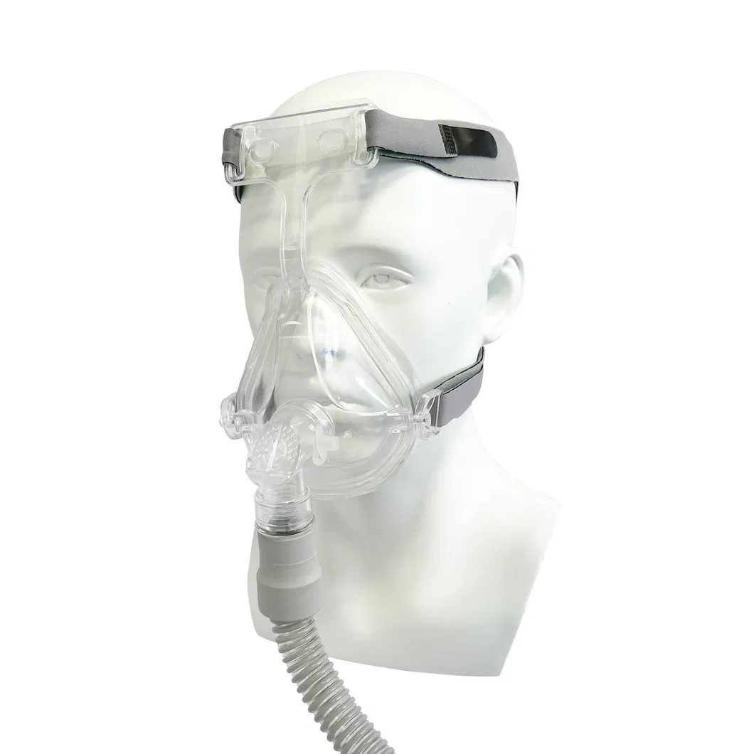 Medical Grade Silicone Material Adult CPAP Full Face Mask for Sleep Apnea Product Detail 1