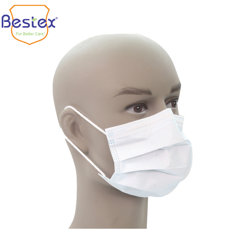 Medical/Surgical/Surgeon/Disposable /Protective/Safety/Exam/Mouth/ Dental/Nonwoven/3ply/Bfe99/Dust/Paper/Kids/Disposable Face Mask with Earloop/Tie on