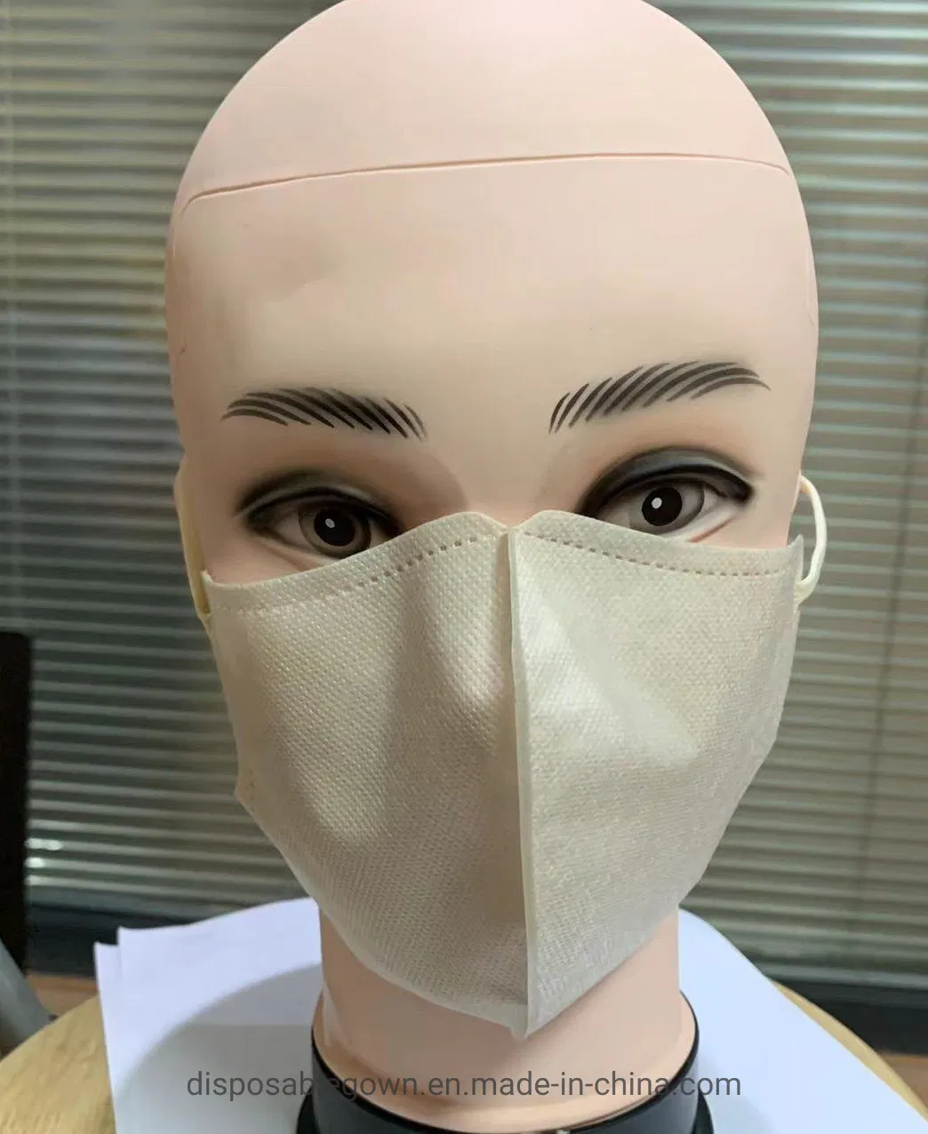 Factory Wholesale Disposable Adult Use 3D Folded Protective Face Mask with Earloop