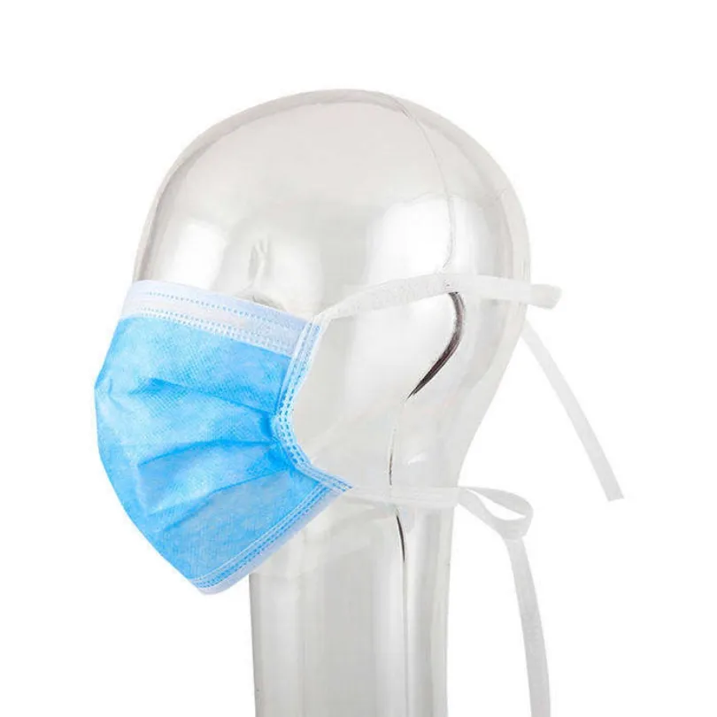 CE Certificated Disposable Face Masks 3ply Medical Surgical Mask with Ear Loops for Adults