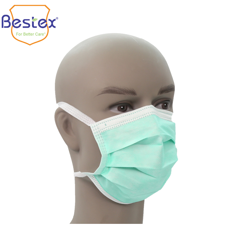 Medical/Surgical/Surgeon/Disposable /Protective/Safety/Exam/Mouth/ Dental/Nonwoven/3ply/Bfe99/Dust/Paper/Kids/Disposable Face Mask with Earloop/Tie on