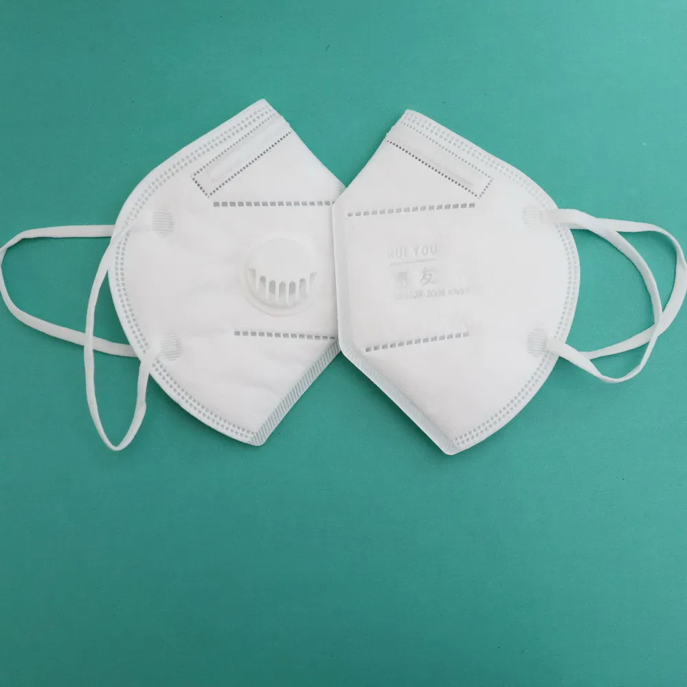 Kn95 N95 Ffp2 Face Mask with a Breathing Valve N95 Disposable Respirator Face Mask Disposable Face Mask Earloop