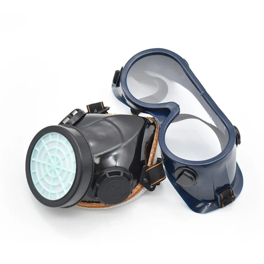 Safety Goggles Face Mask with Dust Respirator Nose Protection