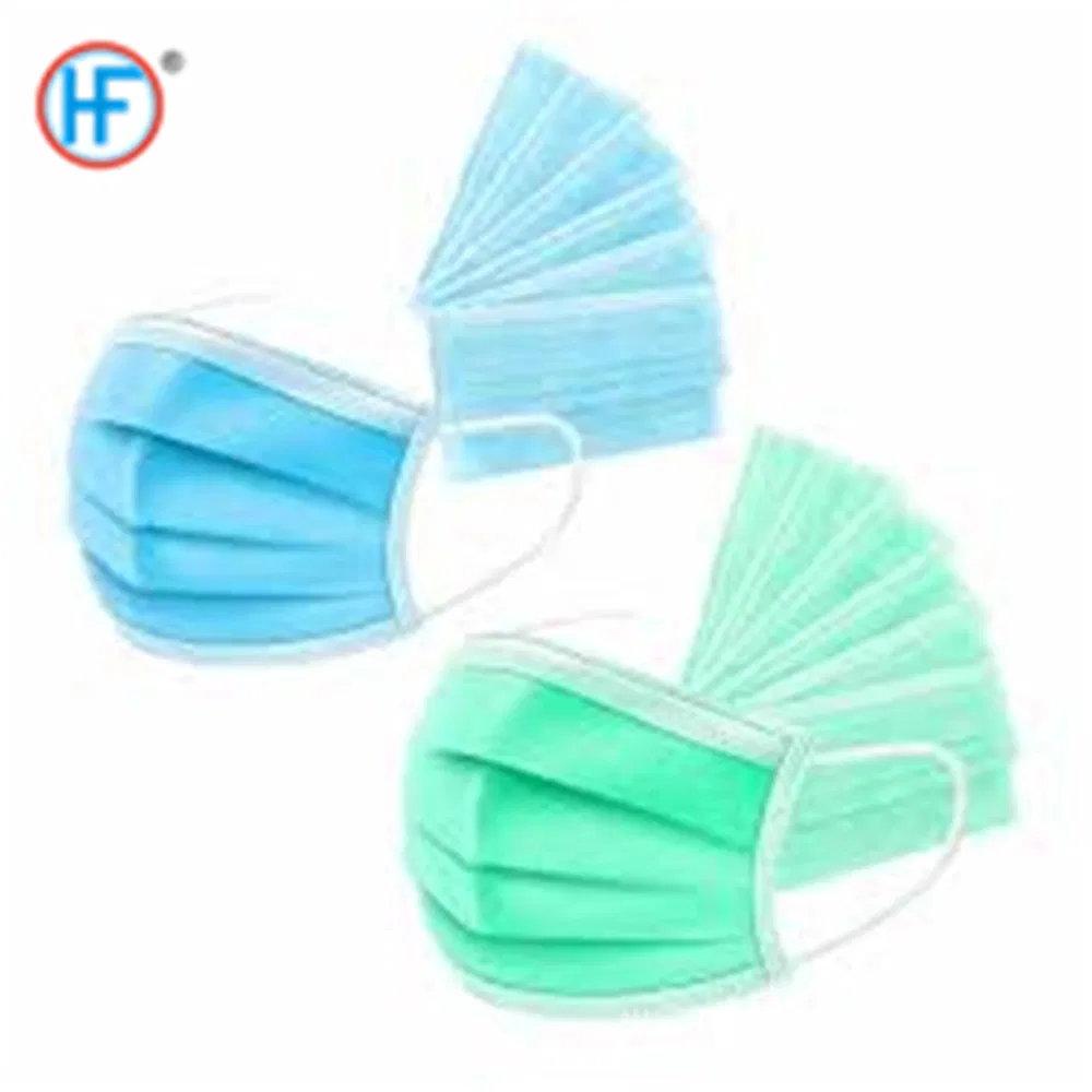 Blue Disposable Face Masks Daily Protection Use