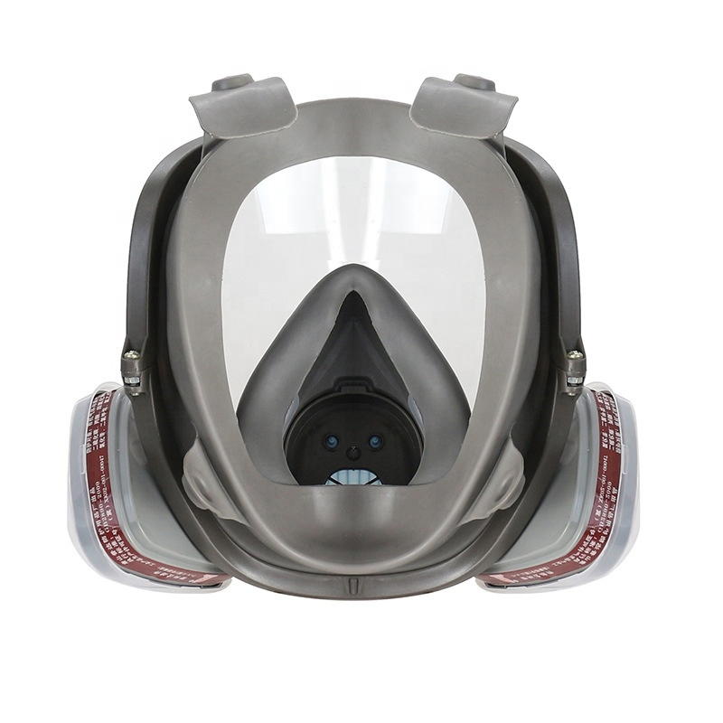 Full Face Gas Mask with Activated Carbon Filter