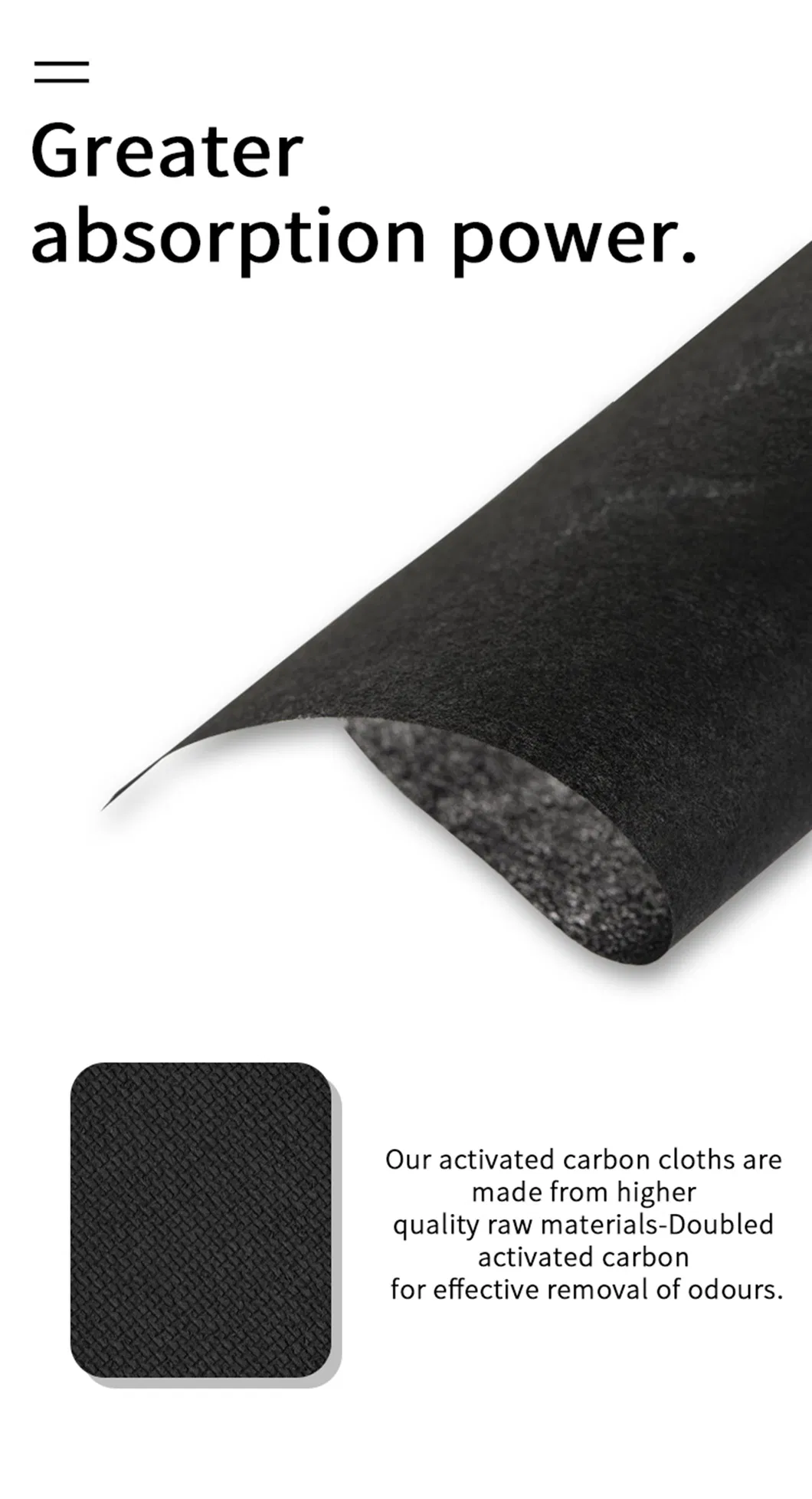CE Disposable Non Woven Anti Air Pollution 4ply Active Activated Carbon Face Mask Details 3