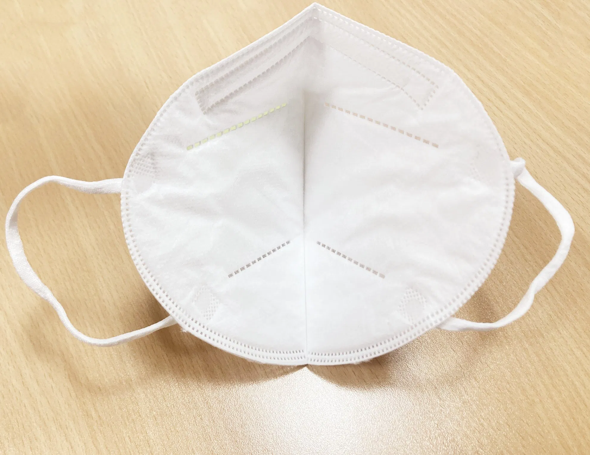 Kingphar Disposable Non Medical 5ply Bf95 Mask Protective N95 Flat Fold Dust Mask Protective Respirator Mask