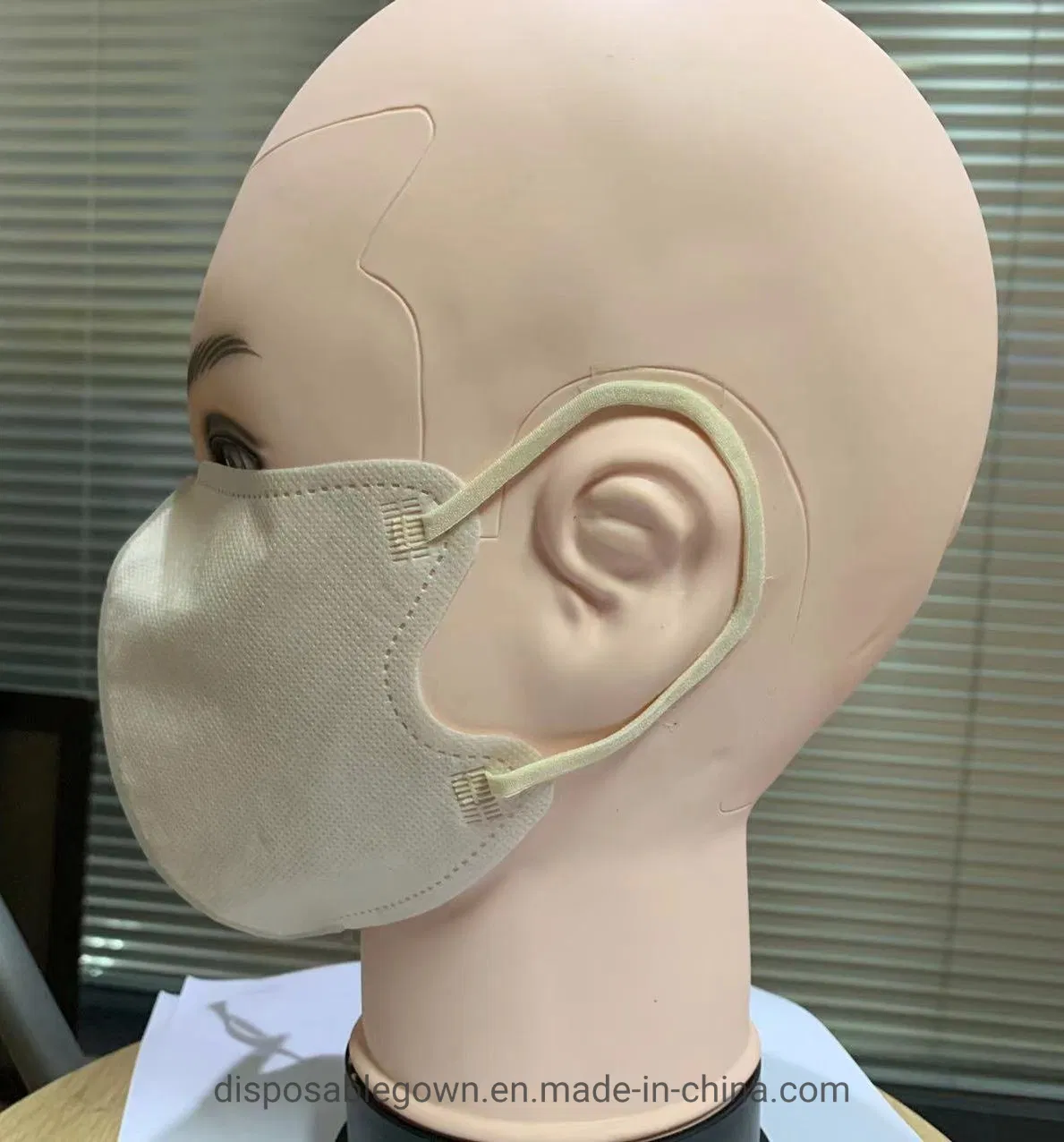 Factory Wholesale Disposable Adult Use 3D Folded Protective Face Mask with Earloop