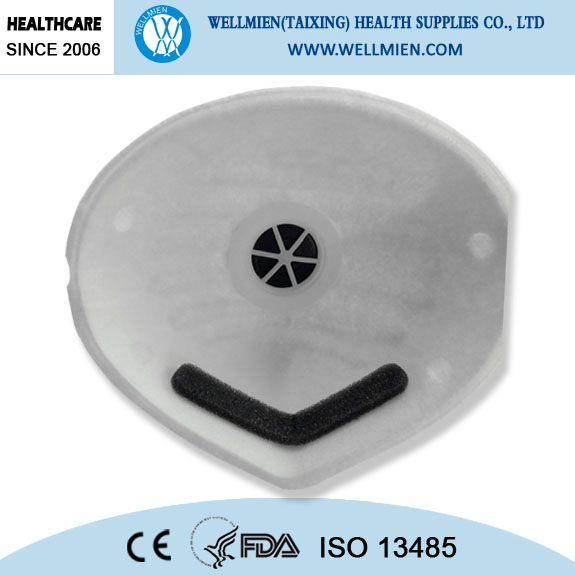 N95 Niosh Approved Standard Disposable 3D Fold-Able Respirator Face Mask