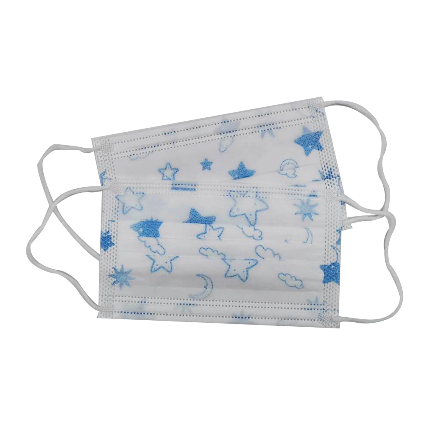 Ear Loop 3 Ply Dust Protection Disposable Face Mask for Children