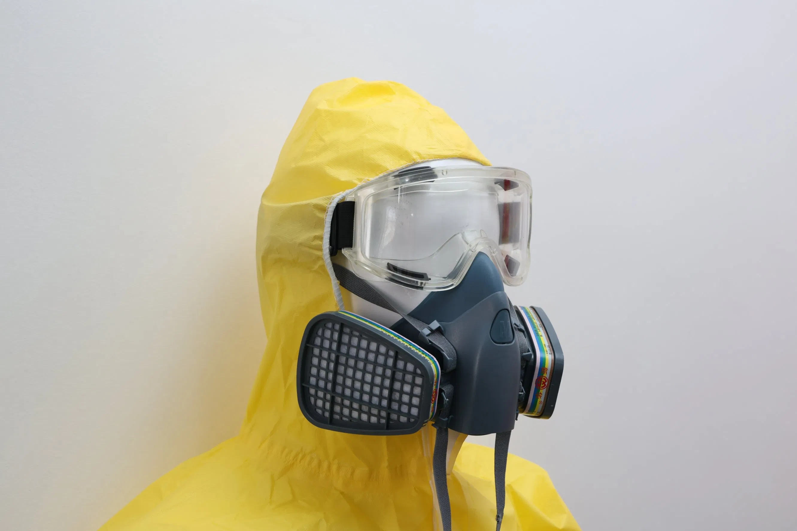 Professional with Safety Goggles Half Face Wear-Resisting Respiratory Mask for Dust Protection