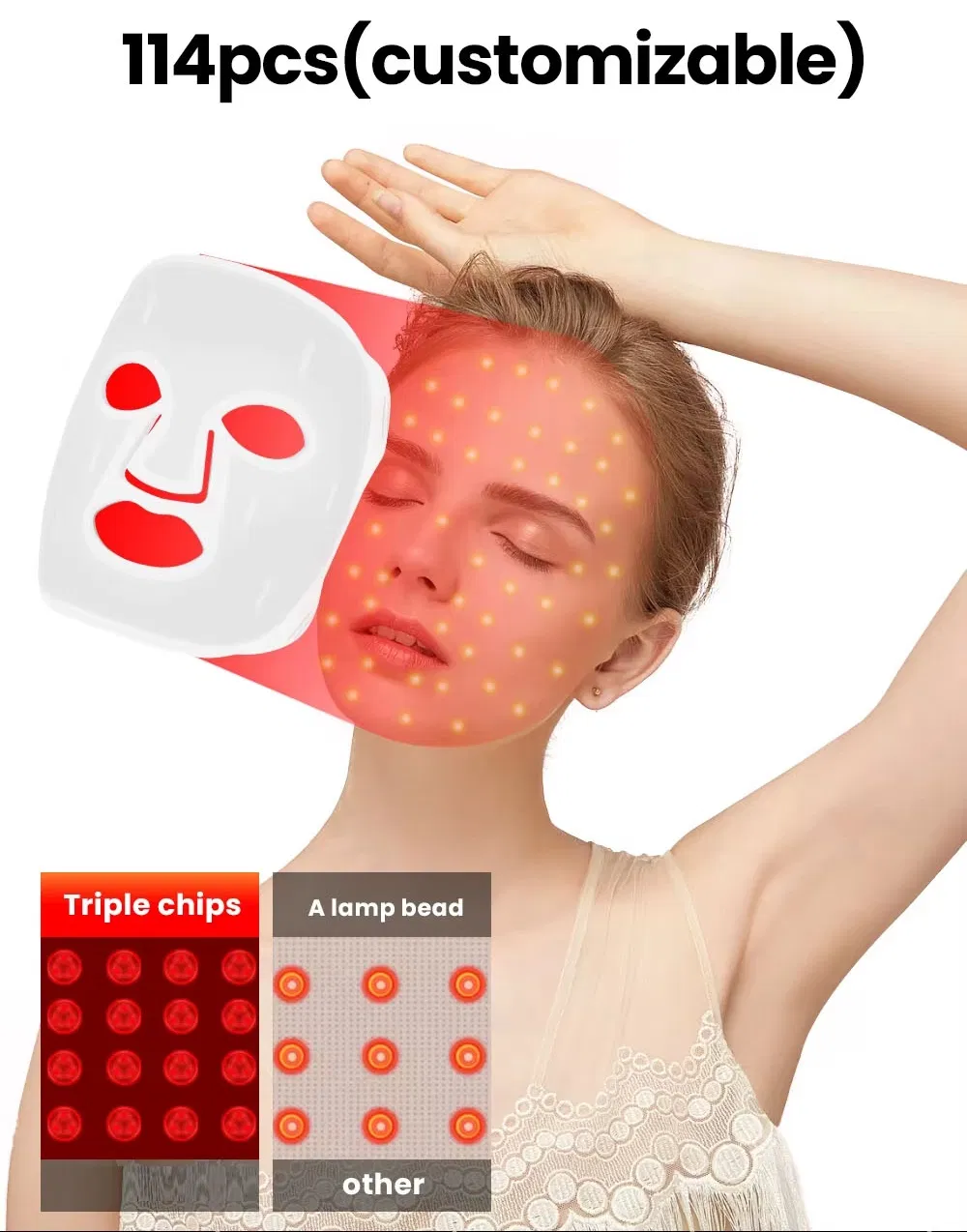 LED Facial Mask Detailed Photo