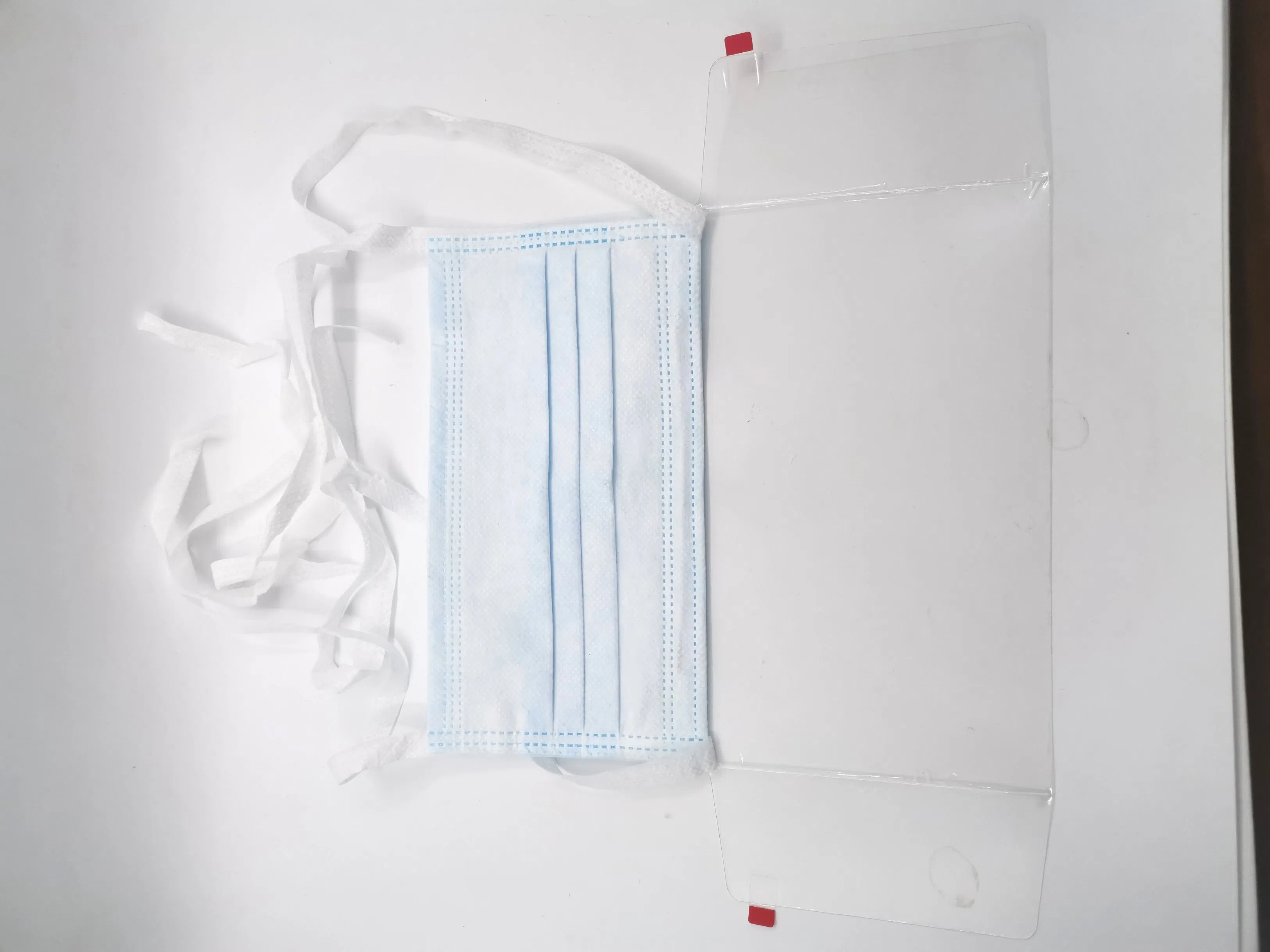 Disposable Protective Non Woven 3 Ply Face Mask Face Sheild with plastic Lens