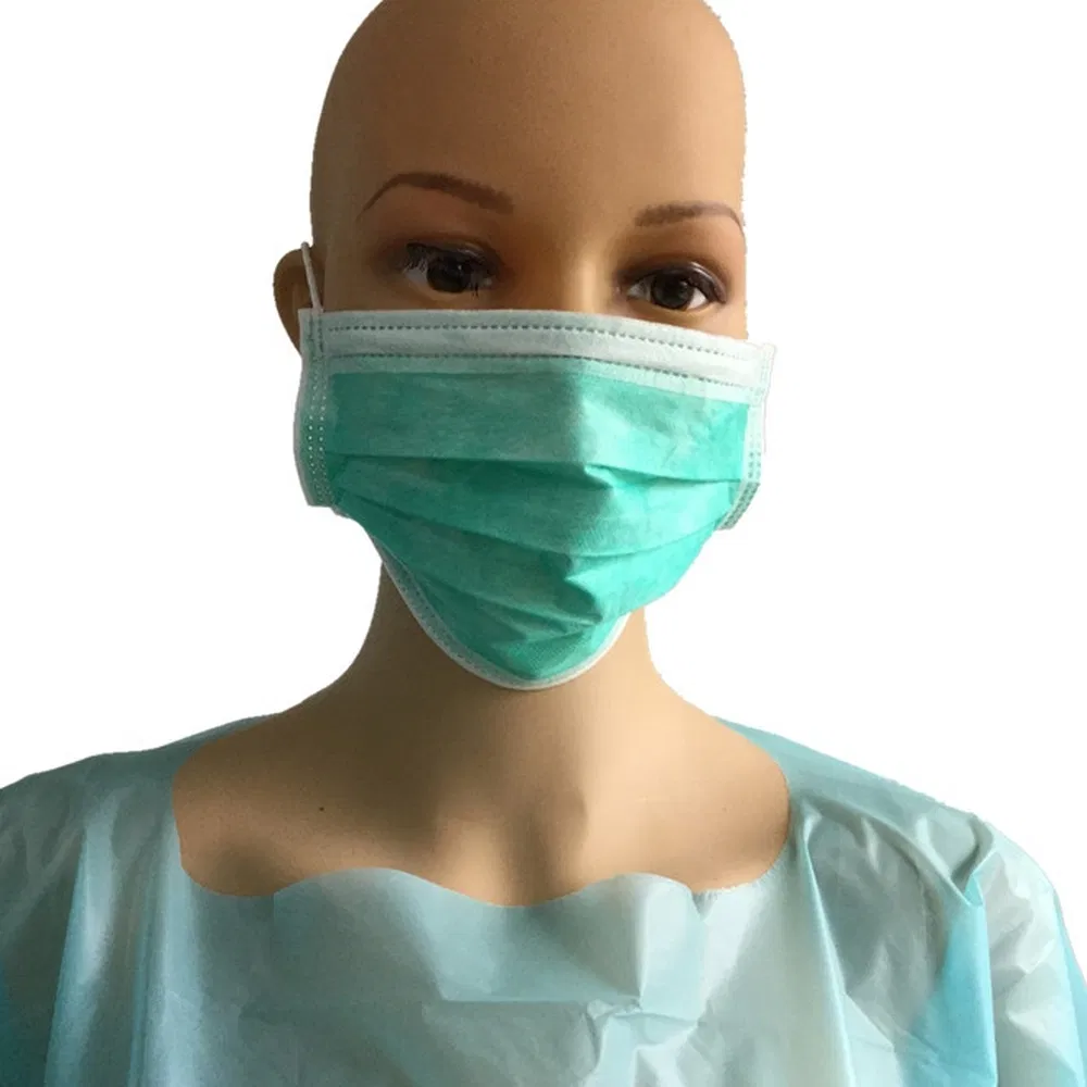 Breathable Civilian Earloop Disposable Protective Face Mask for General Public