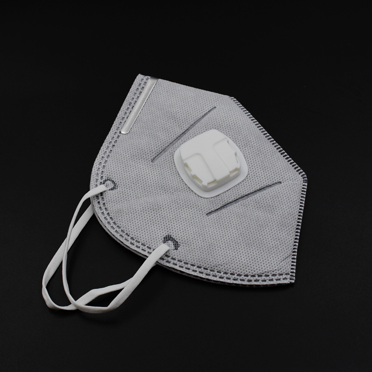 Industrial Face Masks with Valve, Activated Carbon