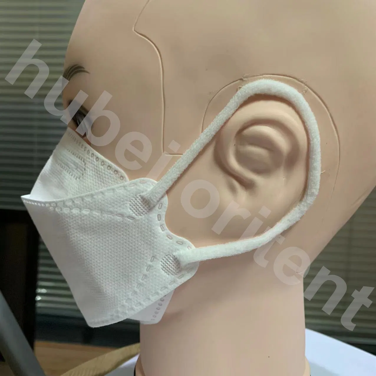 Wholesale Kf94/KN95 Disposable 3ply Non-Woven Fish-Shaped Protective Earloop Face Mask