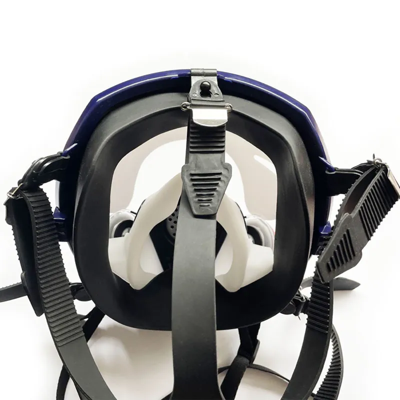 Full Facepiece Reusable Respirator Gas Mask Glasses Activated Filter Carbon Mask