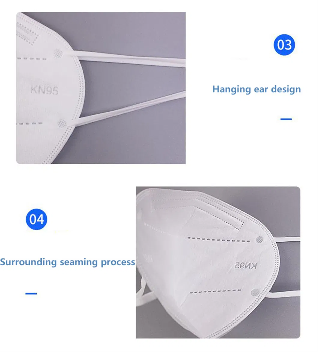 Anti Dusty Mask Respirator 5ply Disposable N95 Face Mask