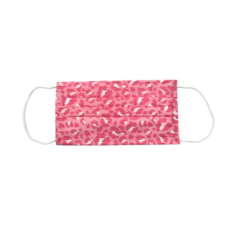 Breathable Fashionable Colorful Printed Nonwoven Mouth Mask for Daily Use