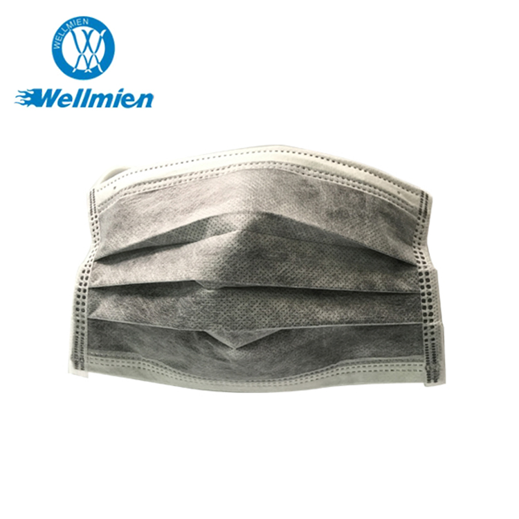 Outside Anti Pollution Black Active Carbon Face Mask