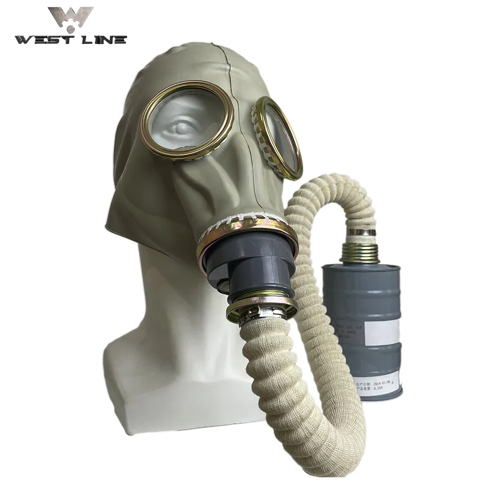 Respiratory Protection Full Face Gas Mask Side View