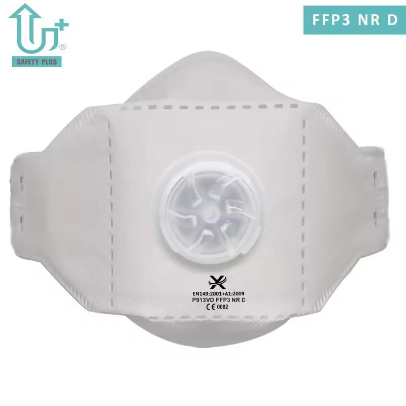 Boat Shaped Industrial Mask FFP3 Gray Activated Carbon Headwear Dust Mask Anti-Dust
