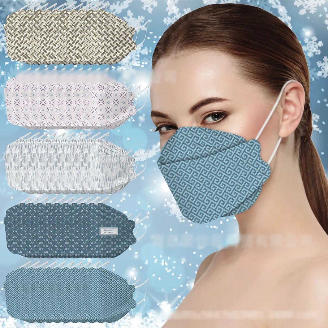 Good Quality Printing Kf94 Protective Mask 4 Ply for Adult