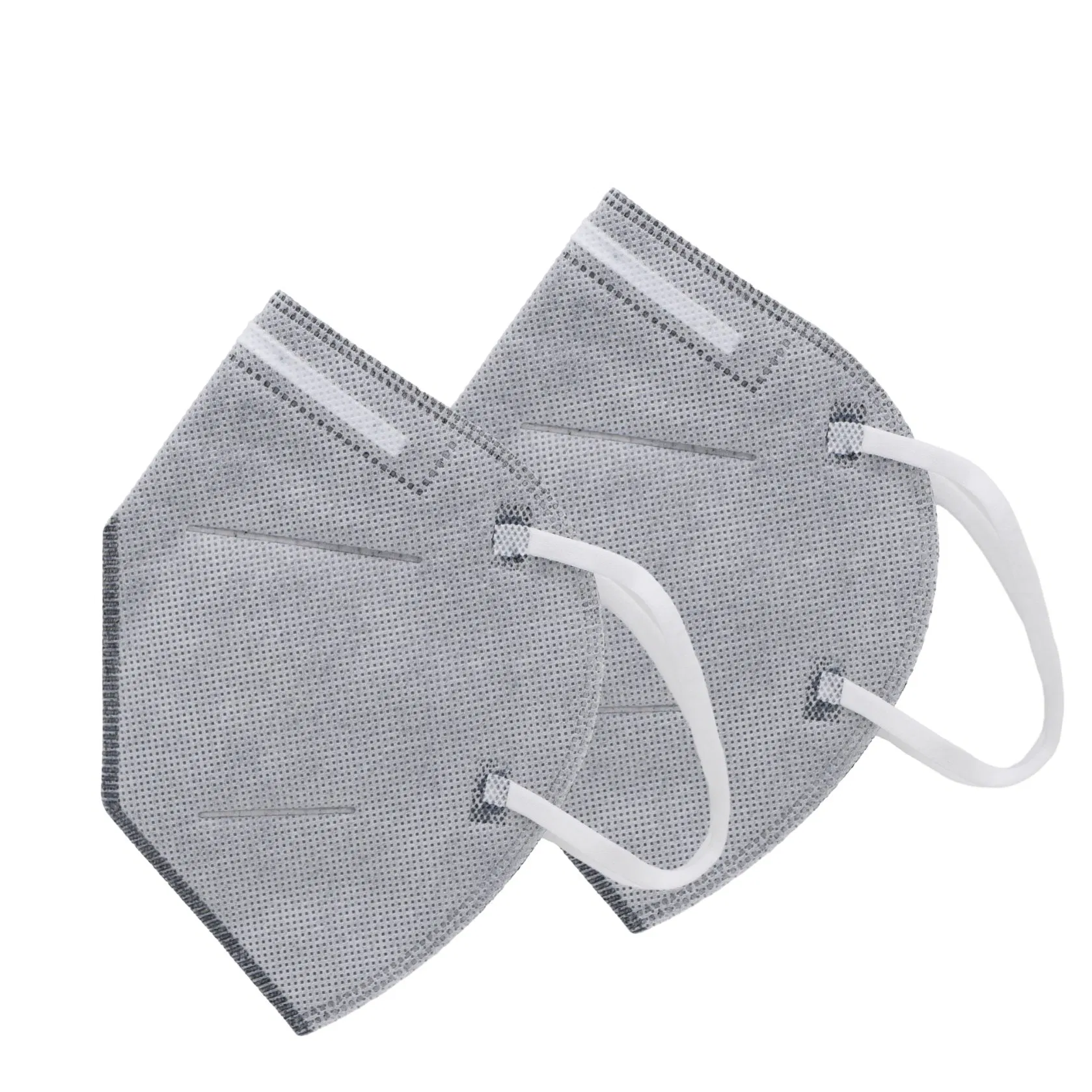 Factory Delivery Fast 3D Fold KN95 Mask Manufacturers China 4 Ply Non-Woven FFP2 Face Dust Mask with Carbon