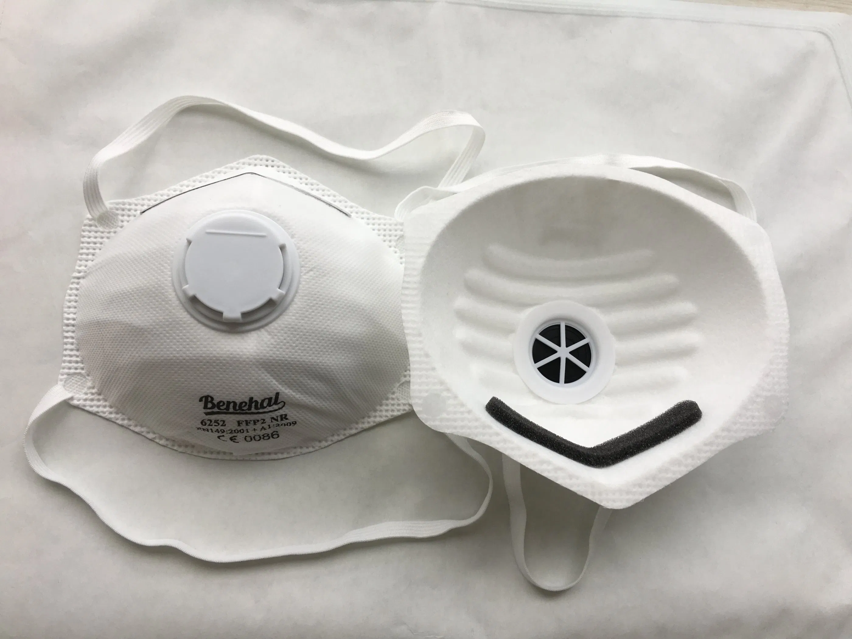 Wholesale FDA Standard Niosh N95 Comfortable Disposable 4ply Particulate Respirator Protective Dust Safety N95 Masks
