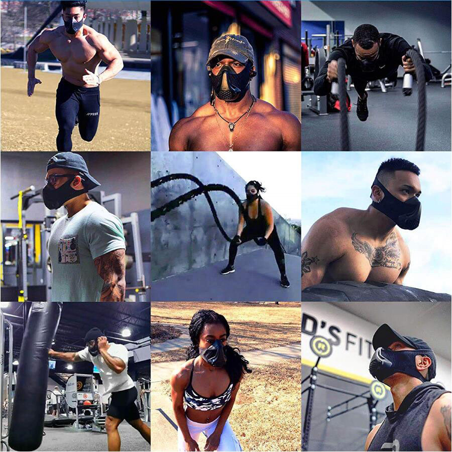 Activated Carbon Dust-Proof Face Mask Sport Windproof Respirator with Filter Wyz12933