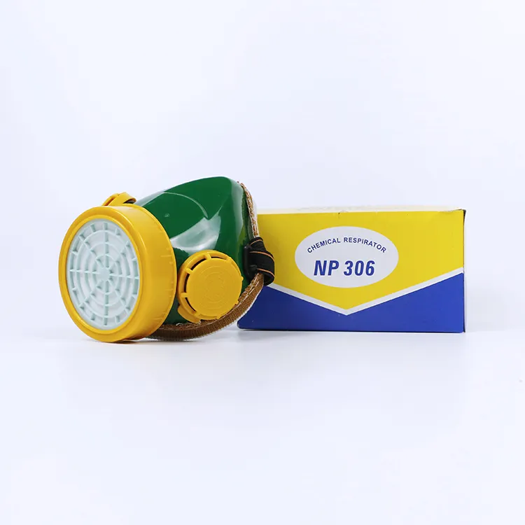 Anti-Pollution Full Face Gas Mask for Hazardous Airborne Particles