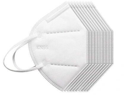 5-Ply 3D Folding Respirator Mouth Cover 95% Filter Face Mask, Anti-Bacterial