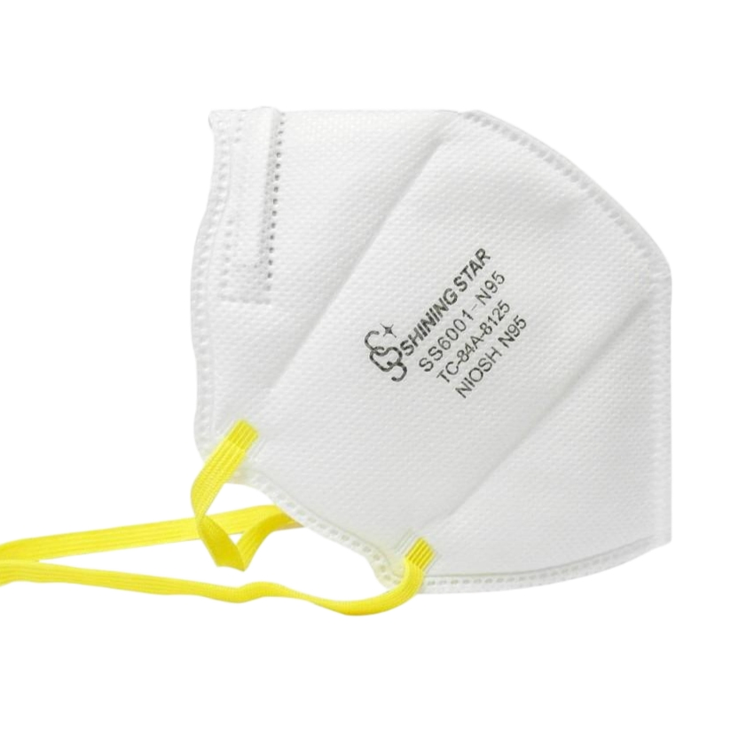 Manufacturer Protection Breathable Fold Flat Face Mask N95 Dust Face Mask