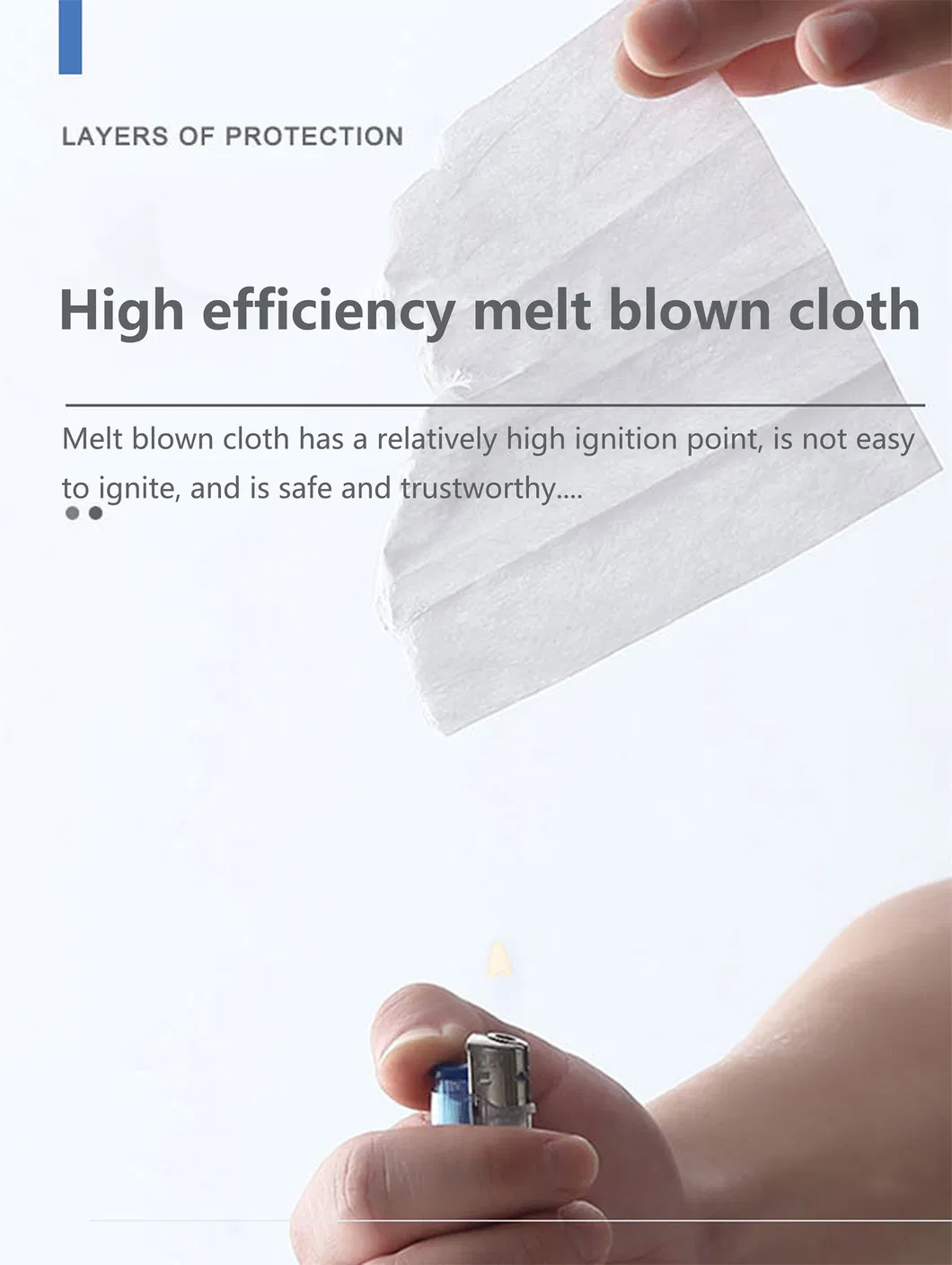 Anti Dusty Mask Respirator 5ply Disposable N95 Face Mask