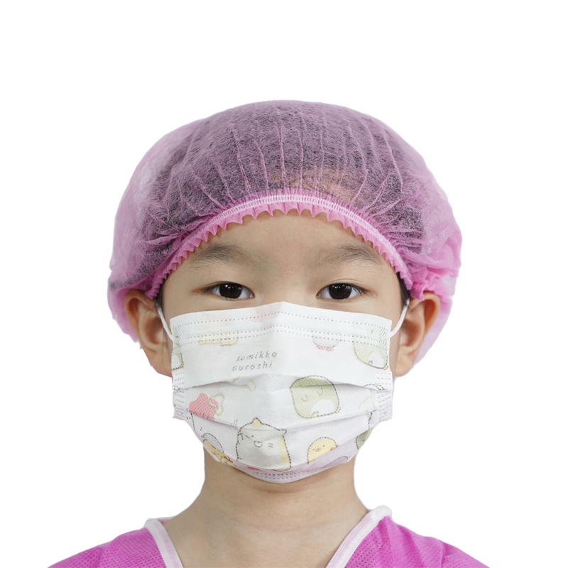 14.5*9.5cm Printed Color High Protective 3ply Earloop Face Mask for Kids
