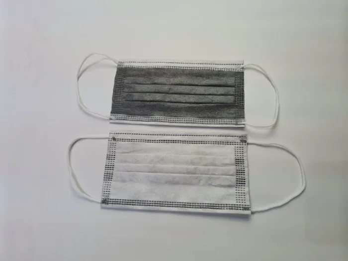 Protective Nonwoven Disposable 3 Ply Face Mask with Activated Carbon