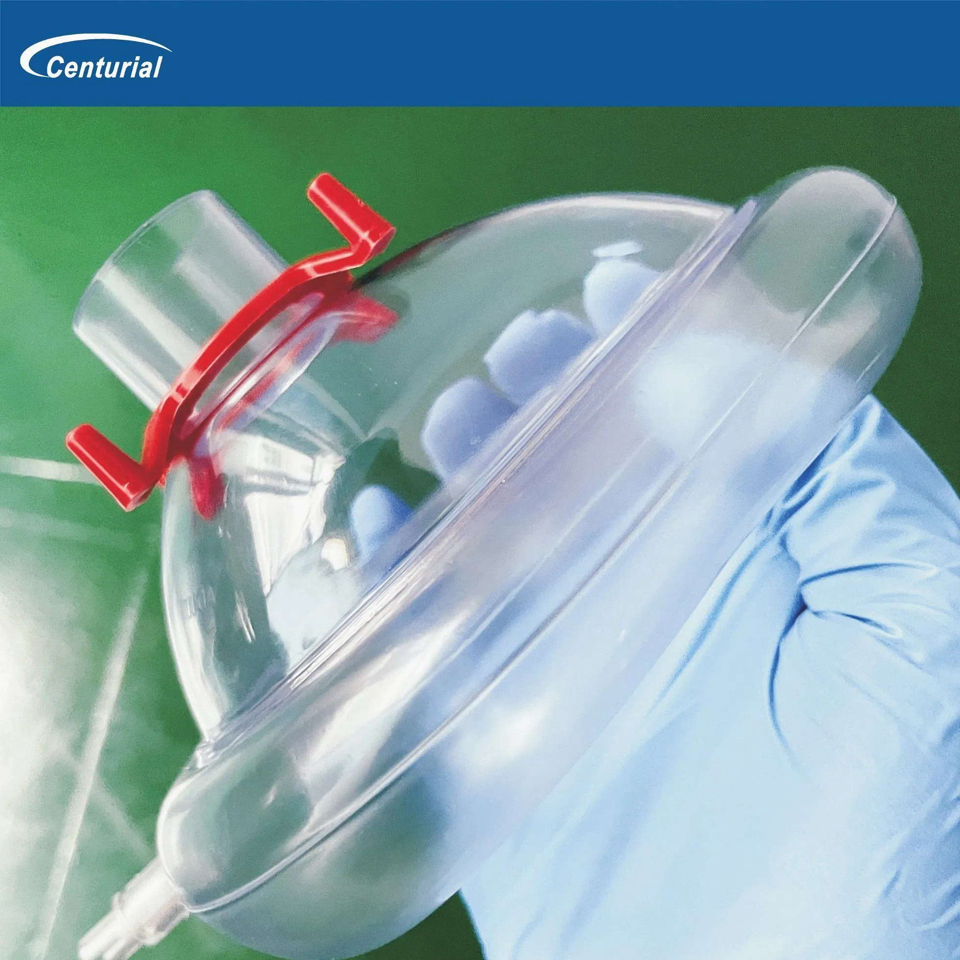 Disposable PVC Anesthesia Face Mask Medical Oxygen Breathing Mask
