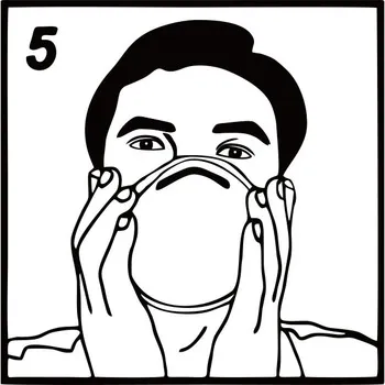 Niosh N95 Nose Cone Respirator 3D Breathing Space Cool Flow Valve Bulk Disposable Dust Mask