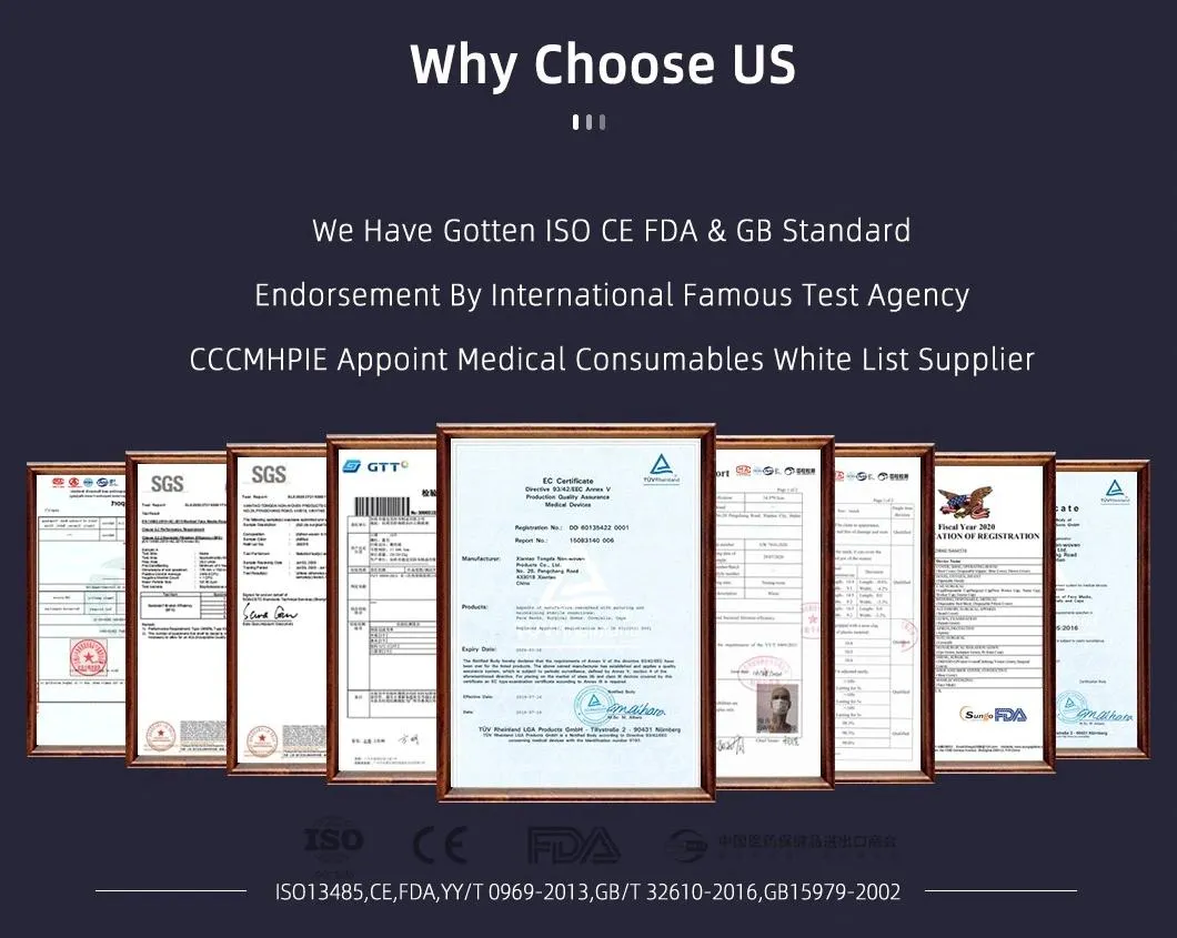 Face Mask Quality Certificate
